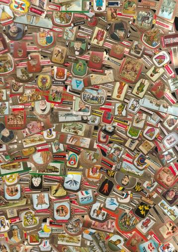  1000 stuks oude sigarenbandjes van Mercator beschikbaar voor biedingen