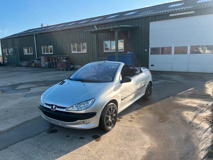 Peugeot 206 cc, keuring voor verkoop, Auto's, Peugeot, Bluetooth, Grijs, Ophalen