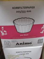 Animo koffiefilters 203/533 500 stuks + 1/2 doos, Zakelijke goederen, Ophalen of Verzenden, Dranken
