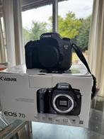 Canon EOS 7d body in originele verpakking + accessoires, Gebruikt, Spiegelreflex, Canon, Geen optische zoom