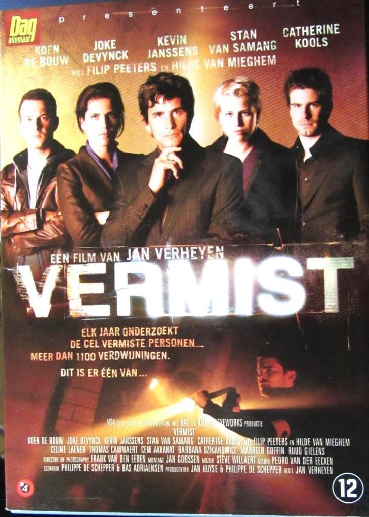 VL. KLASSIEKERS- VERMIST (KEVIN JANSSENS- JOKE DEVYNCK ....., Cd's en Dvd's, Dvd's | Nederlandstalig, Zo goed als nieuw, Film