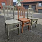 3 vintage antieke stoelen, Huis en Inrichting, Gebruikt, Ophalen of Verzenden