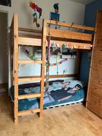 Houten hoogslaper van ikea, Kinderen en Baby's, Kinderkamer | Stapelbedden en Hoogslapers, Ophalen, Hoogslaper
