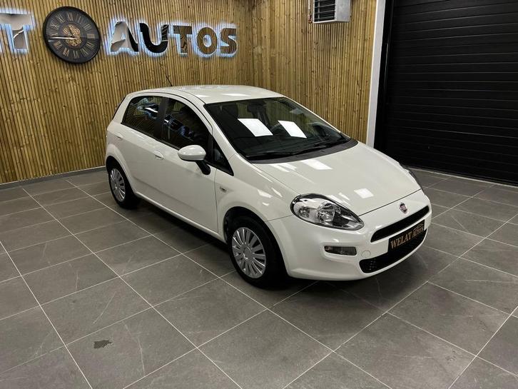 FIAT PUNTO 1.2 BENZINE 2017 /76.000 KM/EURO 6/NIEUW STAAT, Auto's, Fiat, Bedrijf, Te koop, Punto, Bluetooth, Benzine, Euro 6, Wit