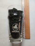 Oud bierglas , Impérial Anderlecht, Verzamelen, Biermerken, Ophalen of Verzenden, Gebruikt