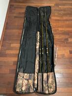 3x karperhengel spro 12ft 3lb met foudraal, Watersport en Boten, Hengelsport | Karpervissen, Ophalen, Gebruikt
