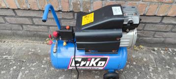 CRIKO compressor met olie , 8 Bar  pneumatics 25L beschikbaar voor biedingen