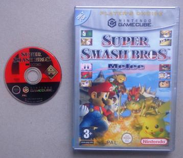 Super Smash Bros Melee voor de Nintendo GameCube  beschikbaar voor biedingen