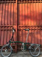 Brompton M6R groene Engelse verlichting  6 versnellingen, Fietsen en Brommers, Ophalen, Brompton, 14 tot 16 inch, Versnellingen