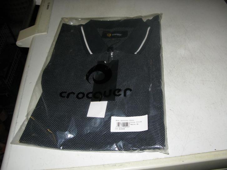Croquer poloshirt, Kleding | Heren, Polo's, Nieuw, Maat 52/54 (L), Blauw, Ophalen of Verzenden