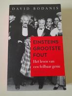 Biografie - David Bodanis - Einsteins Grootste Fout, Ophalen of Verzenden, Zo goed als nieuw, David Bodanis