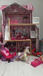 Barbiehuis groot, Ophalen, Gebruikt, Poppenhuis