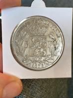Belgique 5 francs 1875, Enlèvement ou Envoi, Monnaie en vrac, Argent