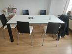 The beautiful dinning table, Huis en Inrichting, Vijf, Zes of meer stoelen, Metaal, Zo goed als nieuw, Zwart