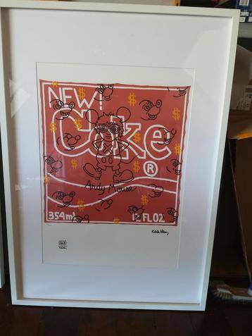 Litho Keith haring, Enlèvement ou Envoi