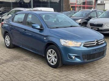 Citroën // C-Élysee, Auto's, Voorwielaandrijving, Stof, Zwart, Blauw