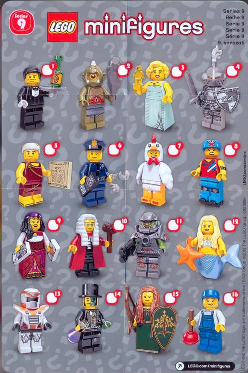 Lego 71000 serie 9 - Mr Good en Evil, Kinderen en Baby's, Speelgoed | Duplo en Lego, Lego, Complete set