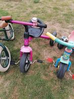 4 loopfietsjes en 1 step met lichte wieltjes., Fietsen en Brommers, Ophalen, Gebruikt