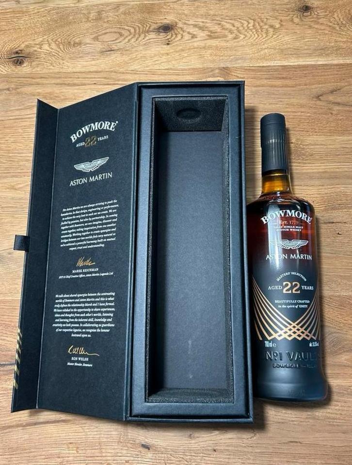 Bowmore Aston Martin 22Yo, Verzamelen, Wijnen, Nieuw, Ophalen of Verzenden