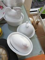 2 terrines en een botervloot, Antiek en Kunst, Ophalen of Verzenden