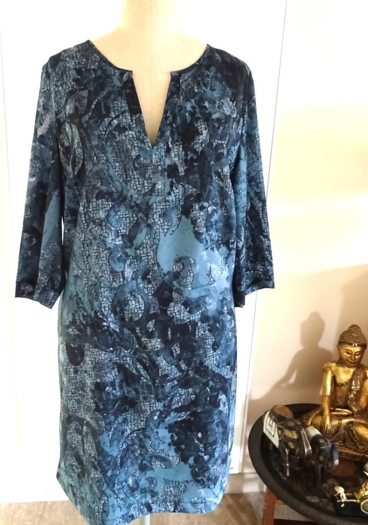 Prachtige jurk van Melvin, maat 46, Kleding | Dames, Jurken, Gedragen, Maat 46/48 (XL) of groter, Overige kleuren, Ophalen of Verzenden