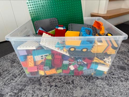 Grote bak Lego duplo, Kinderen en Baby's, Speelgoed | Bouwstenen, Gebruikt, Ophalen