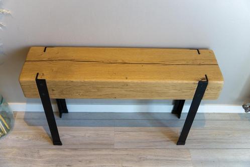 Banc / Bout de canapé / Lit en ancienne poutre en chêne, Maison & Meubles, Canapés | Repose-pieds & Poufs, Neuf, Bois, Enlèvement ou Envoi