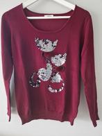 Mooie trui in burgundy, Kleding | Dames, Maat 38/40 (M), Overige kleuren, Ophalen of Verzenden, Zo goed als nieuw