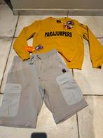 Nieuwe sportieve Parajumpers crewneck sweater trui M en L, Jaune, Taille 48/50 (M), Enlèvement ou Envoi, Parajumpers