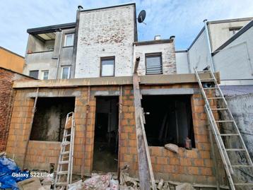 Bijbouw en ruwbouw werken.0466445657 beschikbaar voor biedingen