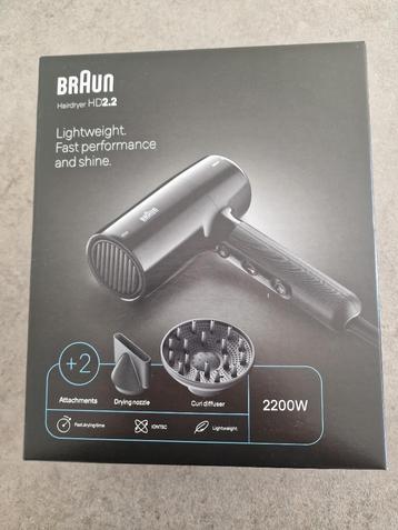 Braun Haardroger HD 2.2 (Nieuw) beschikbaar voor biedingen