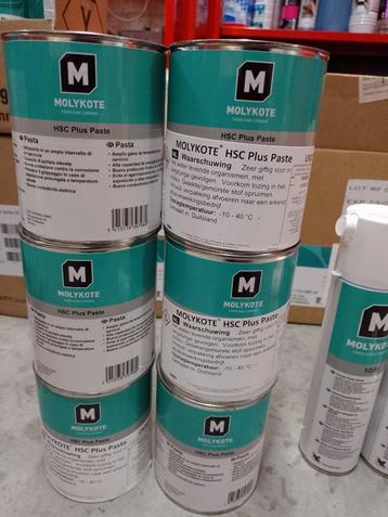 NIEUW molykote kopervet en spray  beschikbaar voor biedingen