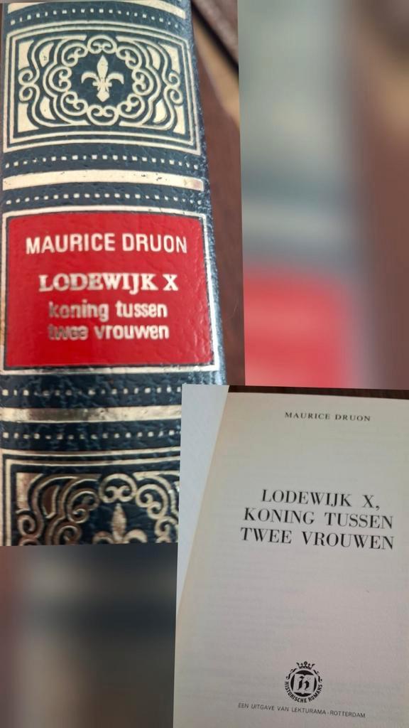 Lodewijk X, Koning tussen Twee Vrouwen – Maurice Druon, Boeken, Historische romans, Zo goed als nieuw, Ophalen of Verzenden