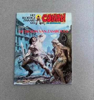 Strip Conan de Barbaar nr. 21, 1ste druk uit 1984