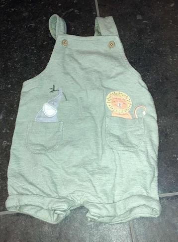 Baby kleding salopette groen met dieren Primark 62 beschikbaar voor biedingen