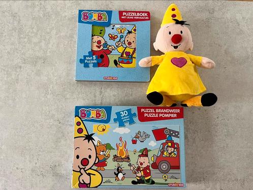 Pakketje Bumba Puzzelboek en Bumba knuffel van Studio 100, Kinderen en Baby's, Speelgoed | Babyspeelgoed, Ophalen