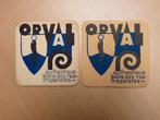 2 Sous bock Orval ancien, Enlèvement ou Envoi, Utilisé, Sous-bock