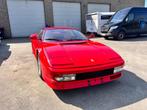 Ferrari Testarossa 1988, Autos, Ferrari, Boîte manuelle, Achat, 2 places, 2 portes