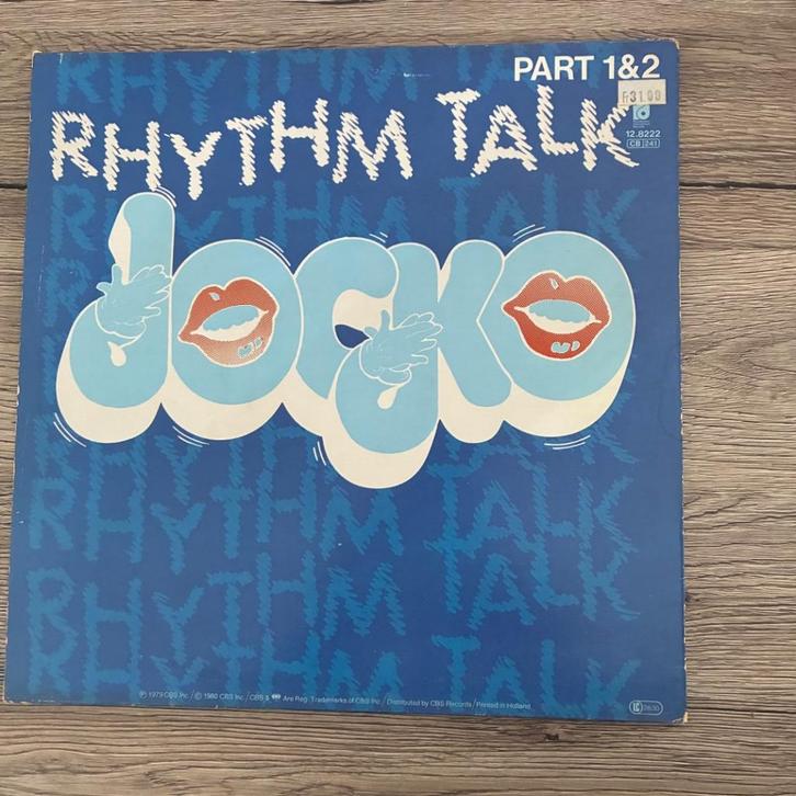 RHYTHME TALK - jocko, Cd's en Dvd's, Vinyl | Hardrock en Metal, Zo goed als nieuw, Ophalen of Verzenden