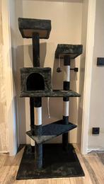 Krabpaal zwart, Dieren en Toebehoren, Ophalen, Zo goed als nieuw, Krabpaal