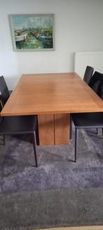 Houten eettafel Skovby, Huis en Inrichting, Ophalen, 100 tot 150 cm, Zweeds, Zo goed als nieuw