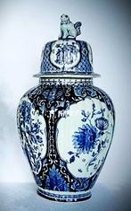 Vase à couvercle bleu Delft - parfait état - à récupérer, Enlèvement