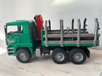 Bruder MAN TG410A bomentransport kraan en 3 boomstammen, Ophalen, Gebruikt