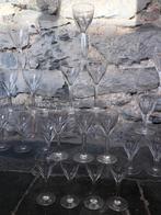 10 verres à liqueur Val-Saint-Lambert (« Gevaert »), Antiquités & Art, Enlèvement ou Envoi