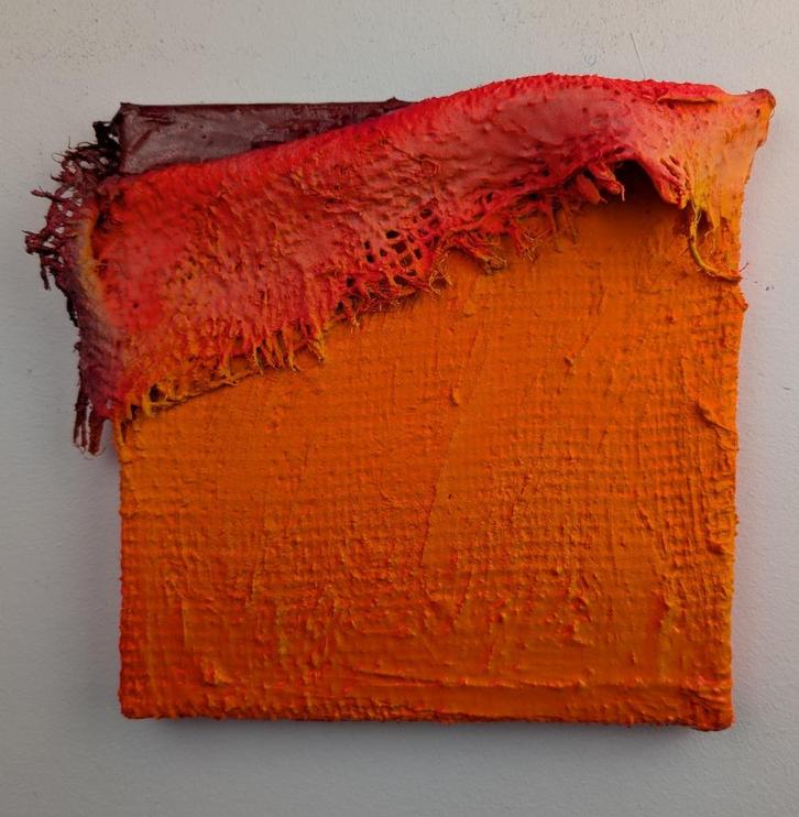 Carnelian, Antiek en Kunst, Kunst | Schilderijen | Abstract, Ophalen of Verzenden