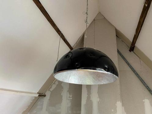 Designer hanglamp zwart, Huis en Inrichting, Lampen | Hanglampen, Gebruikt, 75 cm of meer, Kunststof, Overige materialen, Ophalen
