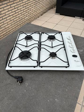 Taque gaz whirpool, Electroménager, Tables de cuisson, Gaz, Classe énergétique A ou plus économe, 4 zones de cuisson, Encastré