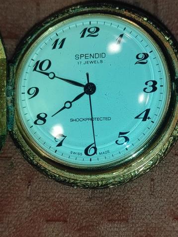 Zakhorloge spendid 17jewel Swiss moet weg elk bod  beschikbaar voor biedingen