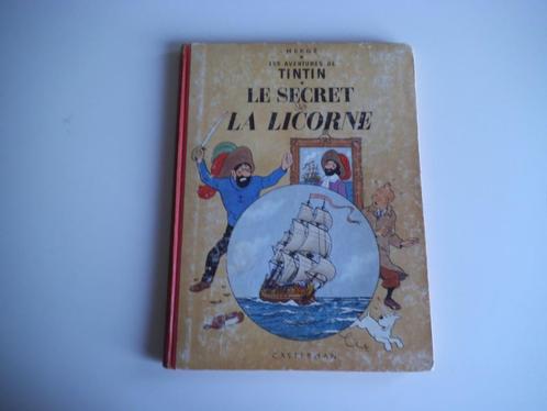 Tintin Le Secret de la Licorne 1962, Livres, BD, Utilisé, Une BD, Enlèvement ou Envoi