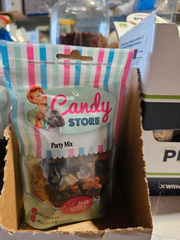 Candy Party mix 180 gram, Dieren en Toebehoren, Dierenvoeding, Vis, Ophalen of Verzenden